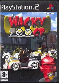 Wacky Zoo GP PAL Playstation 2  box art